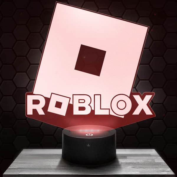 Lampe LED 3D Roblox Le Génie de la Lampe 3D
