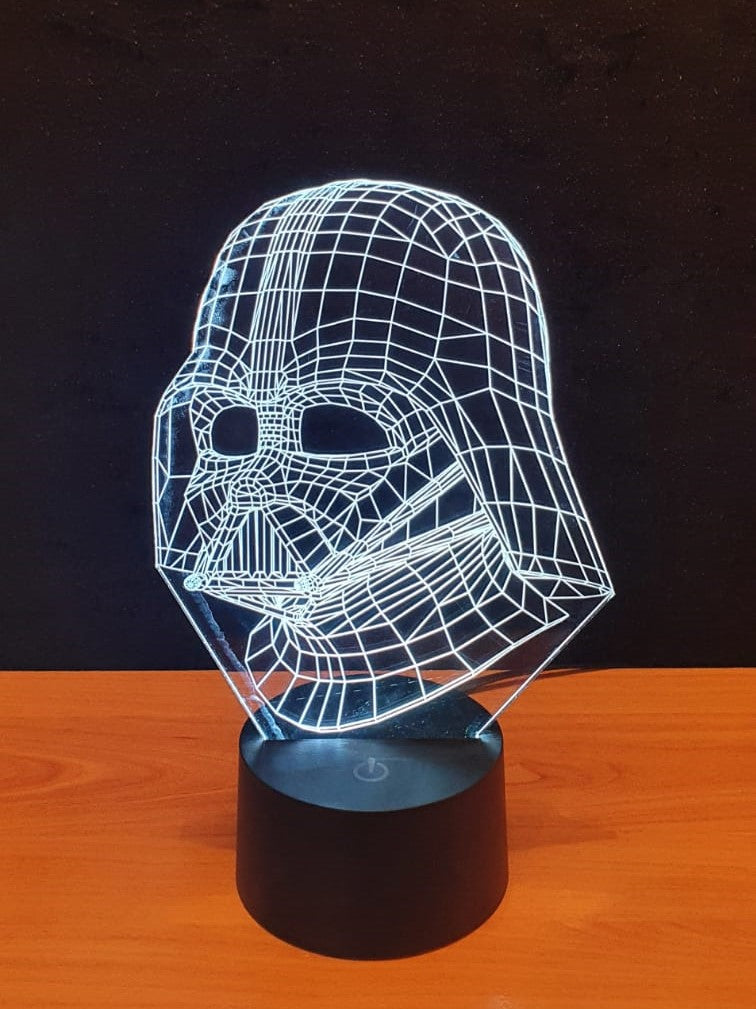 Lampe LED 3D Dark Vador  Star Wars – Le Génie de la Lampe 3D