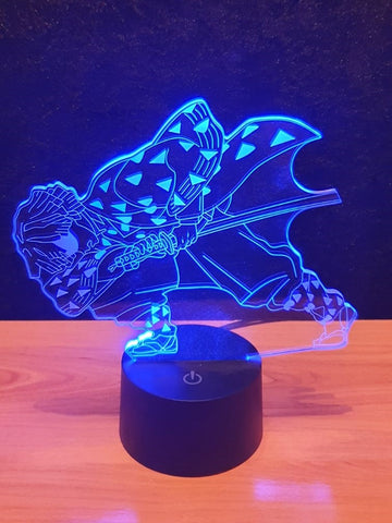 Lampe LED 3D Zenitsu Agatsuma | Demon Slayer
