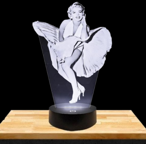Lampe Marilyn Monroe
