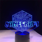 Lampe LED 3D Minecraft 3D