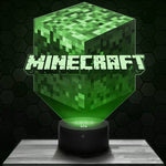 Lampe LED 3D Minecraft