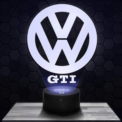 Lampe LED 3D Volkswagen gti