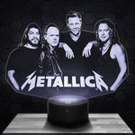 Lampe LED 3D Metallica