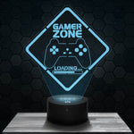 Lampe LED 3D Gamer Zone