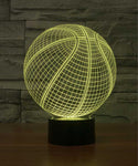 Lampe LED 3D Ballon Basket