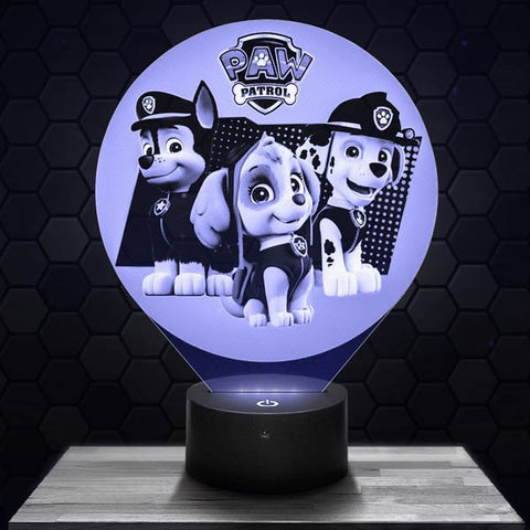 Lampe LED 3D Chase | Pat' Patrouille New