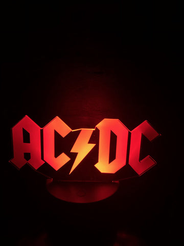 Lampe LED 3D ACDC