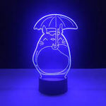 Lampe LED 3D Totoro 3d
