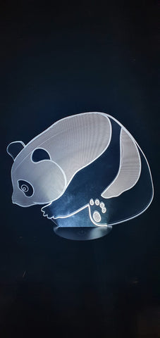 Lampe LED 3D Panda