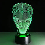 Lampe LED 3D Joker