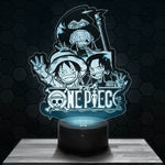 Lampe LED 3D Famille One Piece