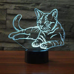 Lampe LED 3D Chat