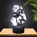 Lampe LED 3D Harley Quinn