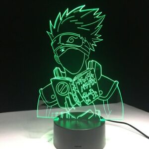 Lampe LED 3D Kakashi | Naruto