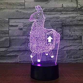 Lampe LED 3D Lama Fortnite