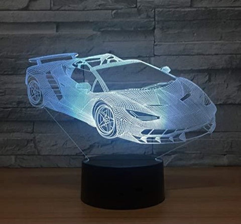 Lampe LED 3D Lamborghini