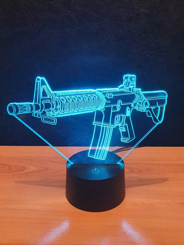 Lampe LED 3D M4A1 | Fusil