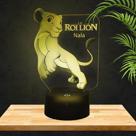 Lampe LED 3D Nala | Le Roi Lion