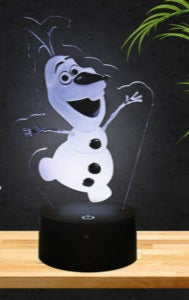 LAMPES LED 3D OLAF