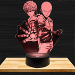Lampe LED 3D ONE PUNCH MAN