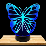 Lampe LED 3D Papillon