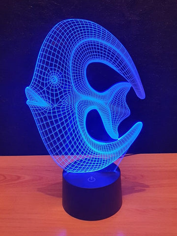 Lampe LED 3D Poisson