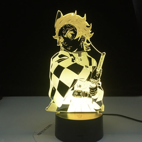 Lampe LED 3D Tanjiro Kamado | Demon Slayer