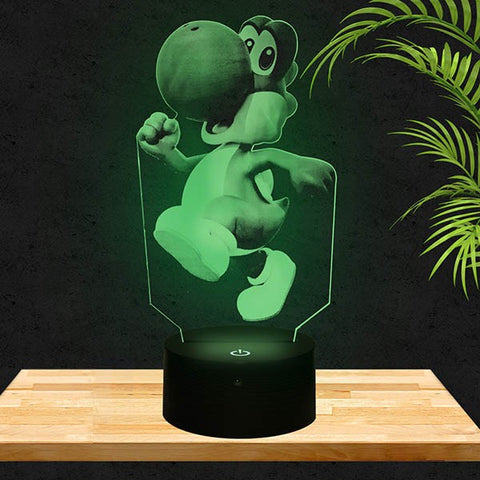 Lampe LED 3D Yoshi